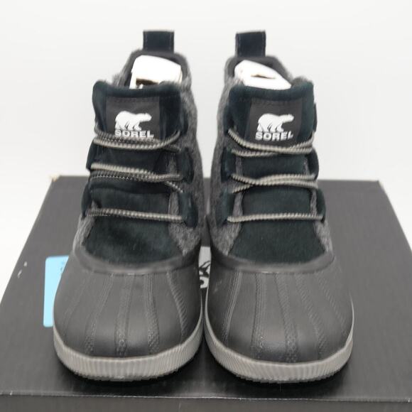 NEW Sorel Women's Out N About Classic Waterproof Duck Boot Black Size 6 - Picture 5 of 8